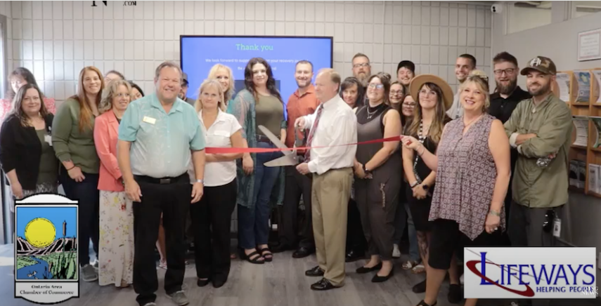 Lifeways Drop-In Center Ribbon Cutting
